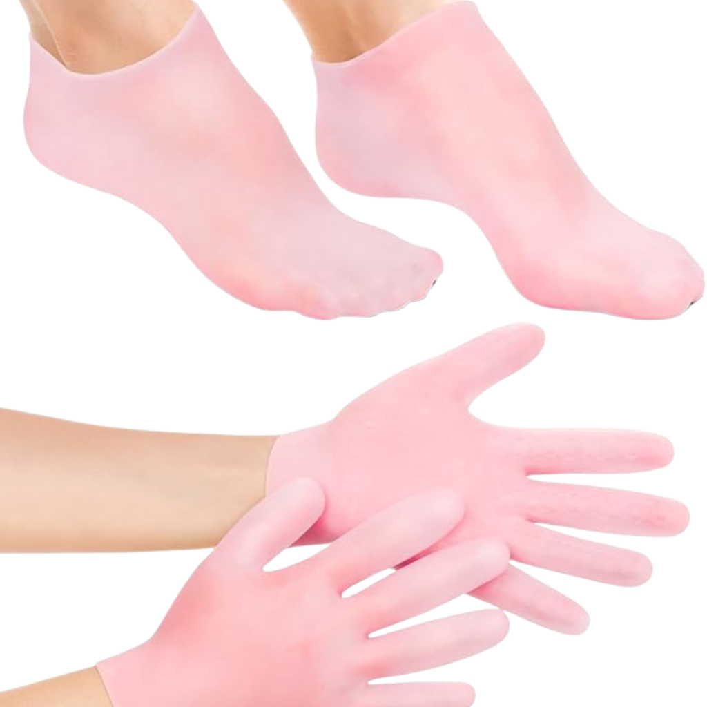 Winter Bundle Silicone Socks+Gloves